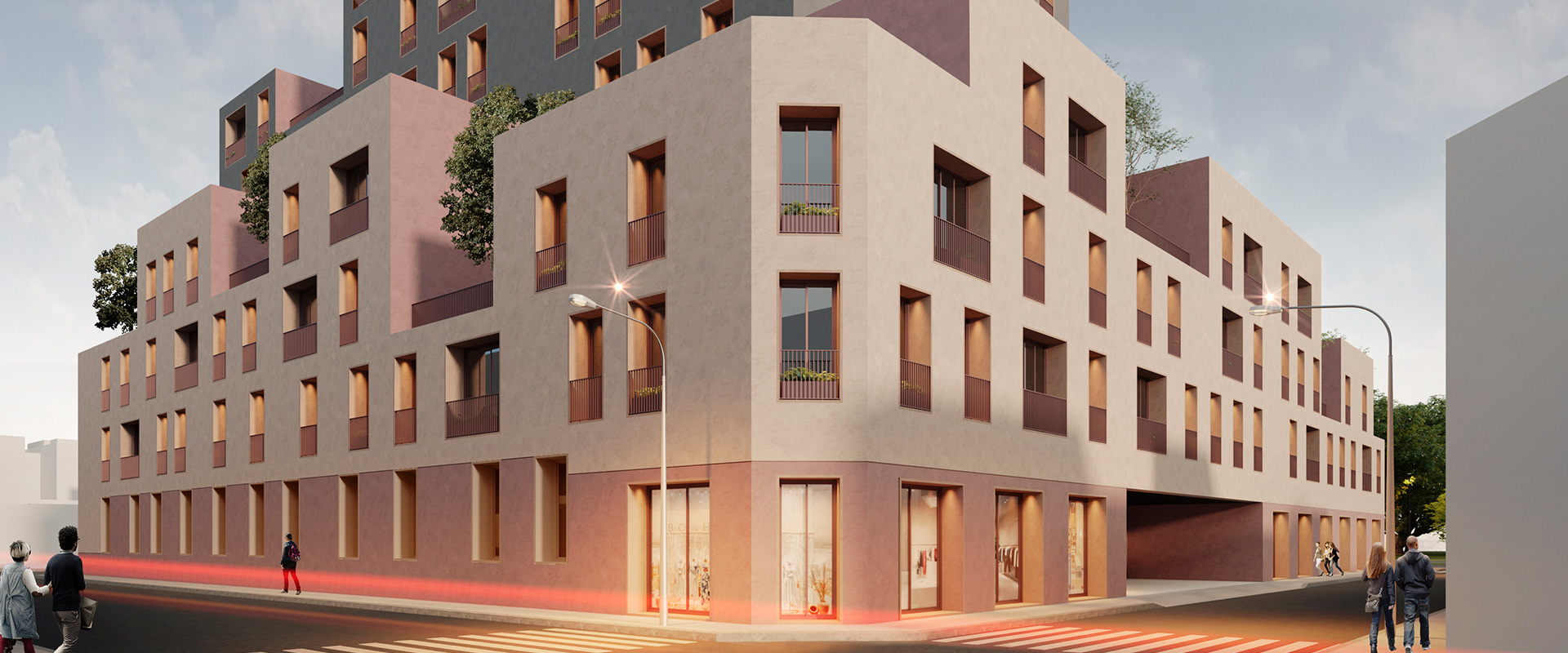 Fachada del edificio